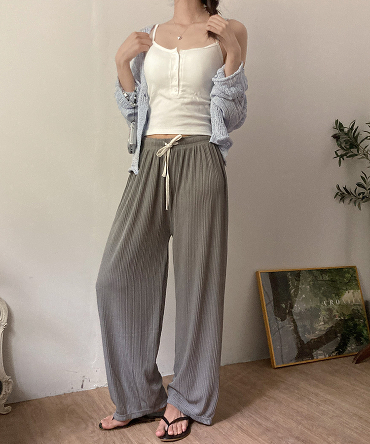 ストレッチデイリーパンツ(6color) GREY