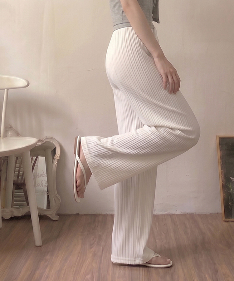 ストレッチデイリーパンツ(6color) WHITE