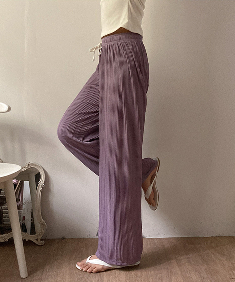 ストレッチデイリーパンツ(6color) PURPLE