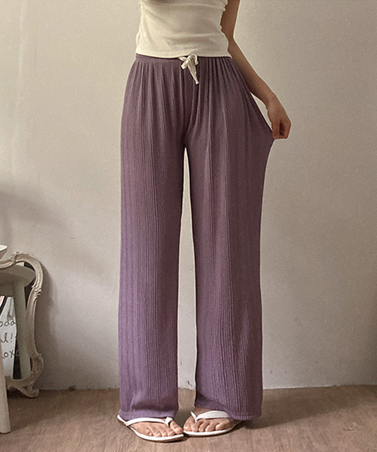 ストレッチデイリーパンツ(6color) PURPLE