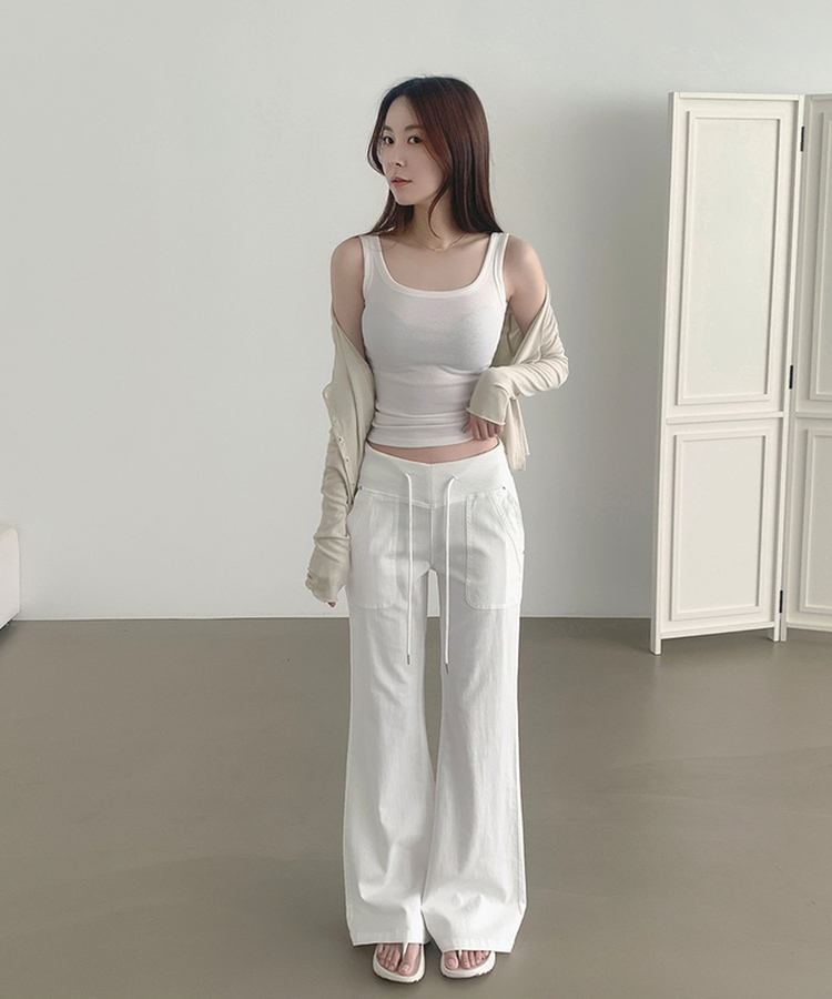 ソフトタッチスリムフィット長袖カーディガン BEIGE