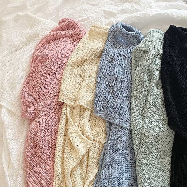 ボレロリボンカーディガン(6color)