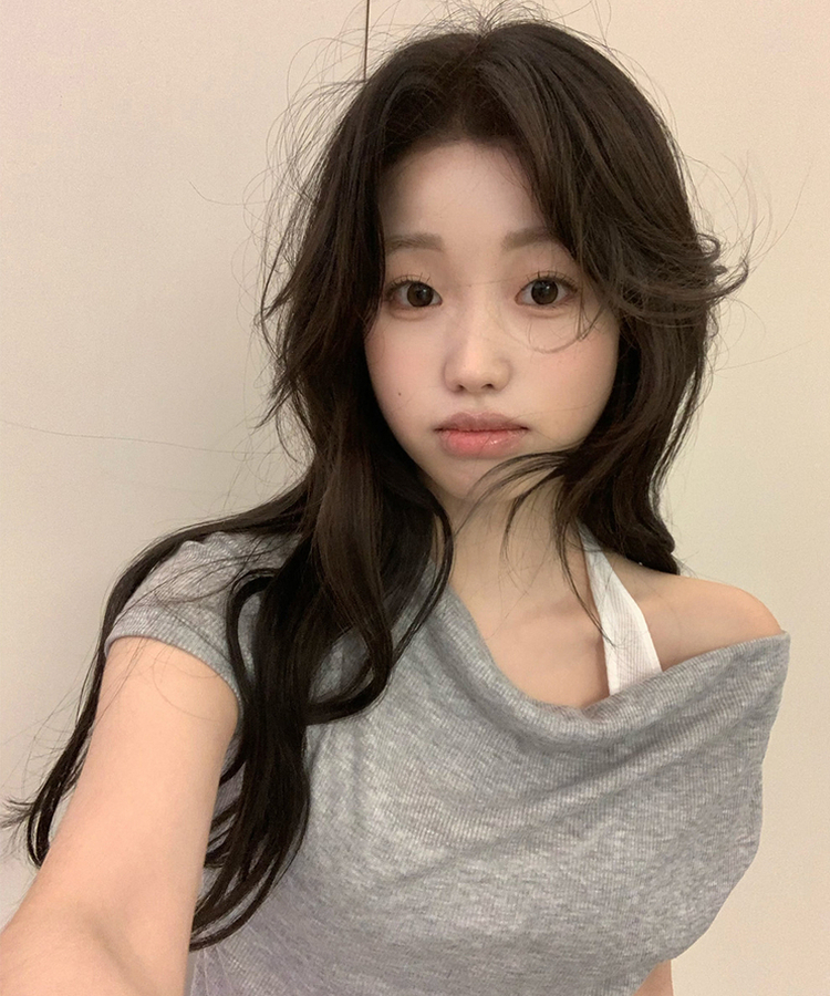 ホルターレイヤードTシャツ GRAY