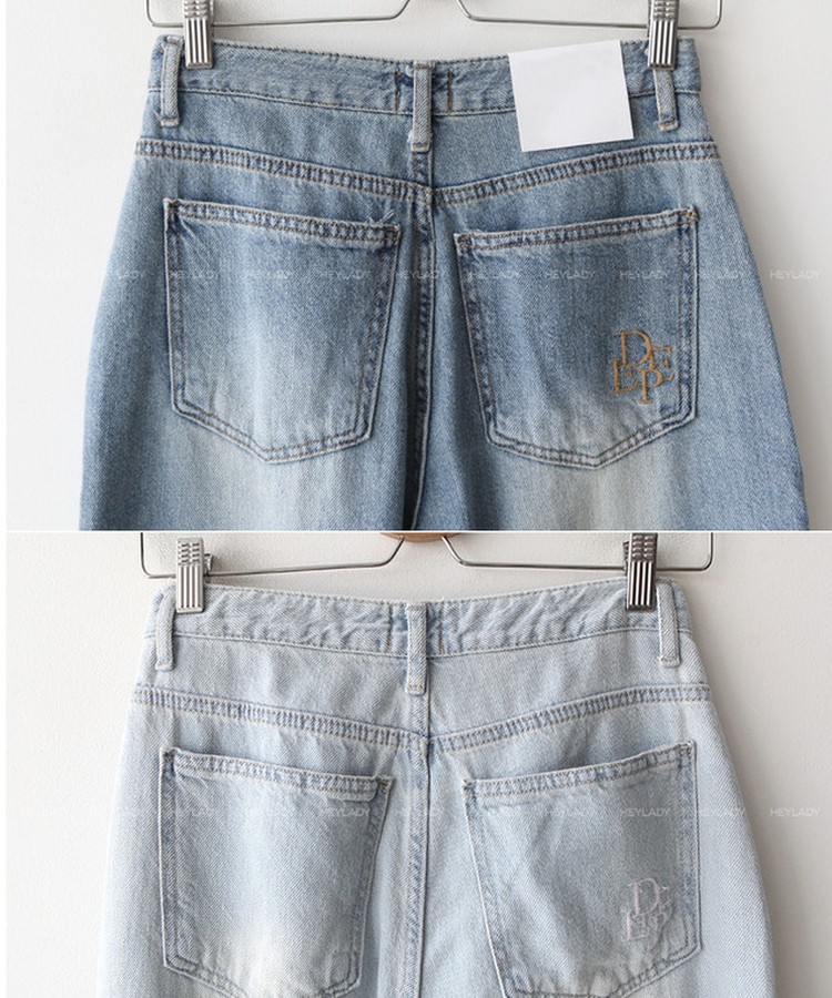 ワイドデニムパンツ