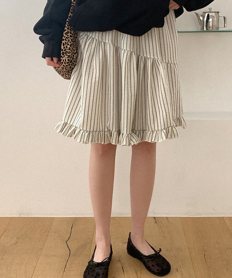 メッシュドットフラットシューズ DOTTED