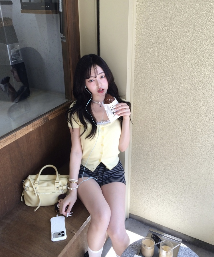 스트라이프 트레이닝 숏팬츠 블랙
