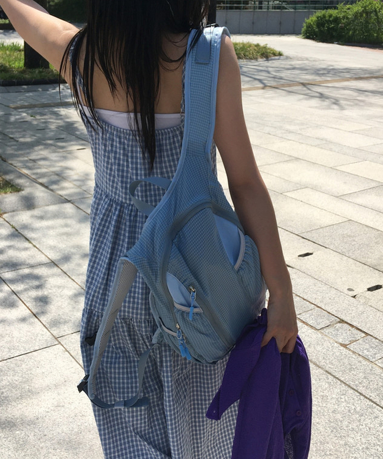 ナイロンポケットバックパック SKY BLUE