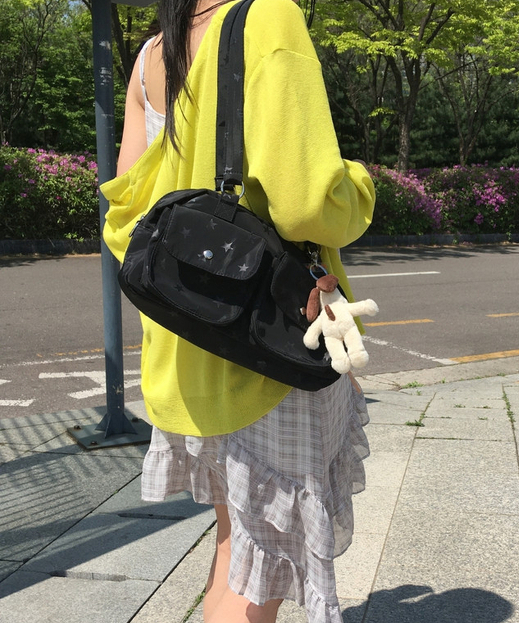 スターボストンバッグ BLACK