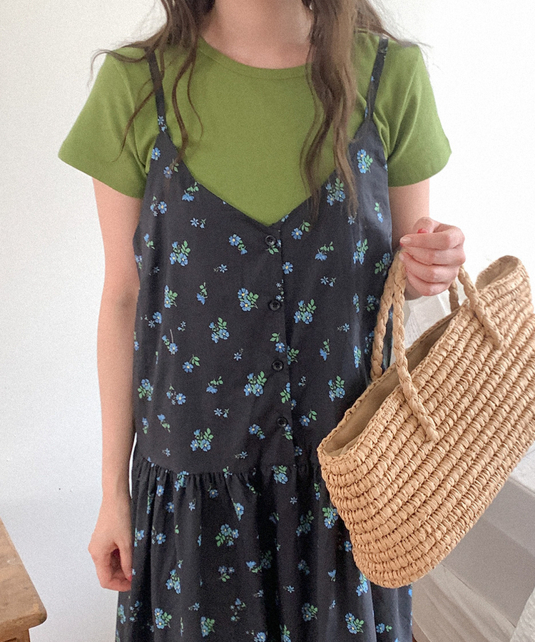コットン半袖Tシャツ(8color) GREEN