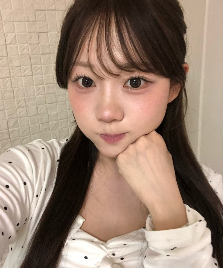 【SET】도트 플레어 나시 +가디건 화이트