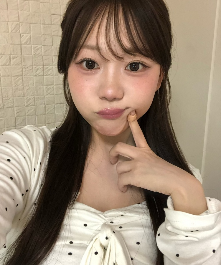 【SET】도트 플레어 나시 +가디건 화이트