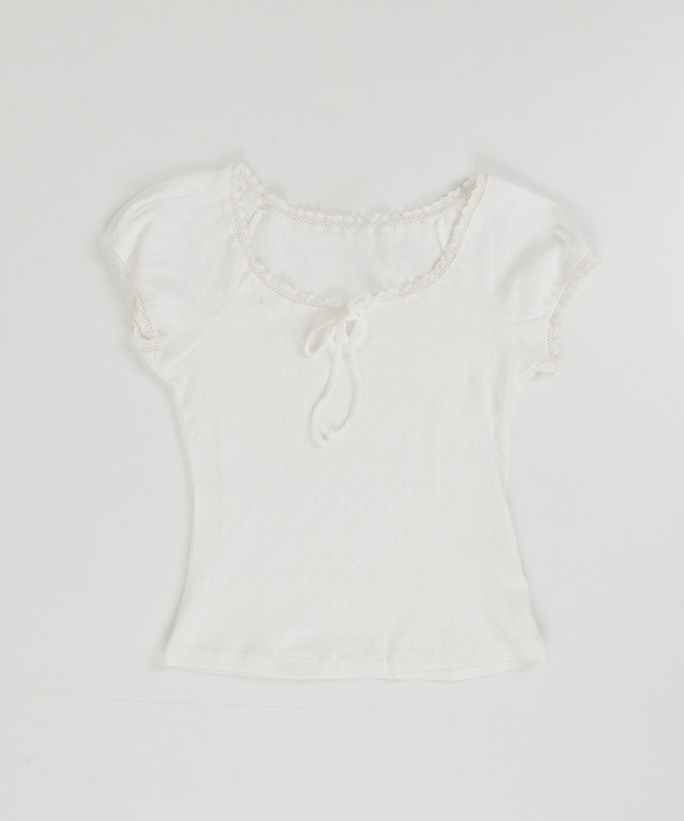 パフレースTシャツ