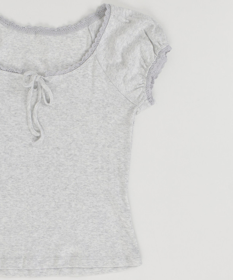 パフレースTシャツ