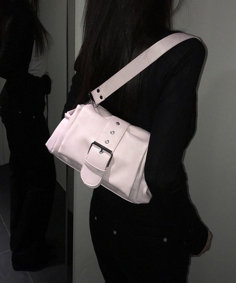 バックルクロス＆ショルダー2WAYバッグ LIGHT PINK