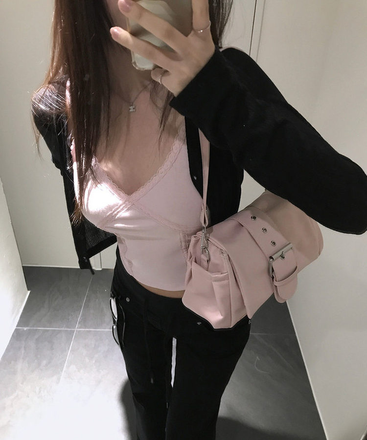 バックルクロス＆ショルダー2WAYバッグ LIGHT PINK
