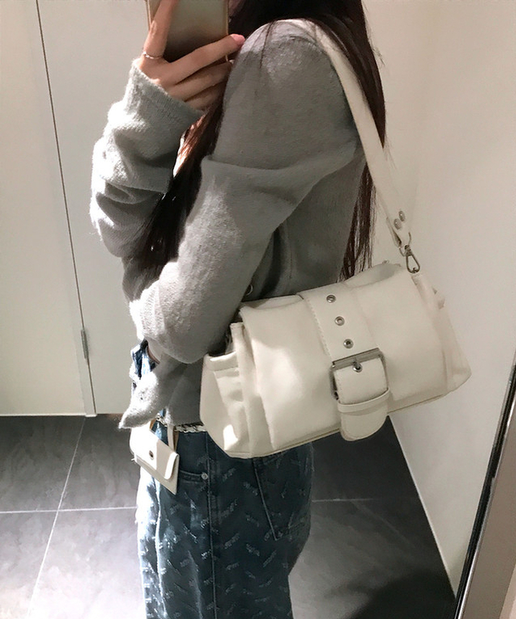 バックルクロス＆ショルダー2WAYバッグ IVORY
