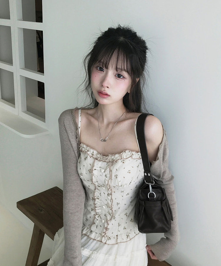 バックルクロス＆ショルダー2WAYバッグ BROWN