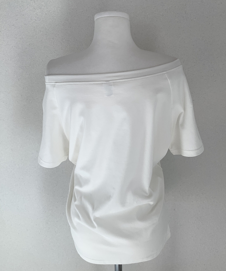 チェリーワンショルダー半袖Tシャツ