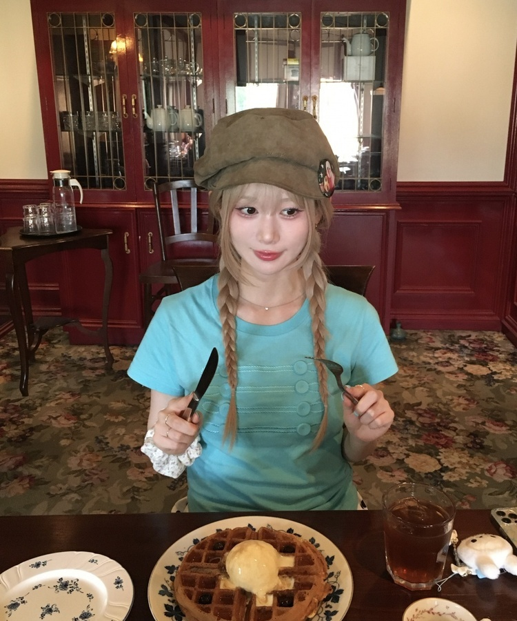 큐빅 스타 캐스켓 모자 카키베이지