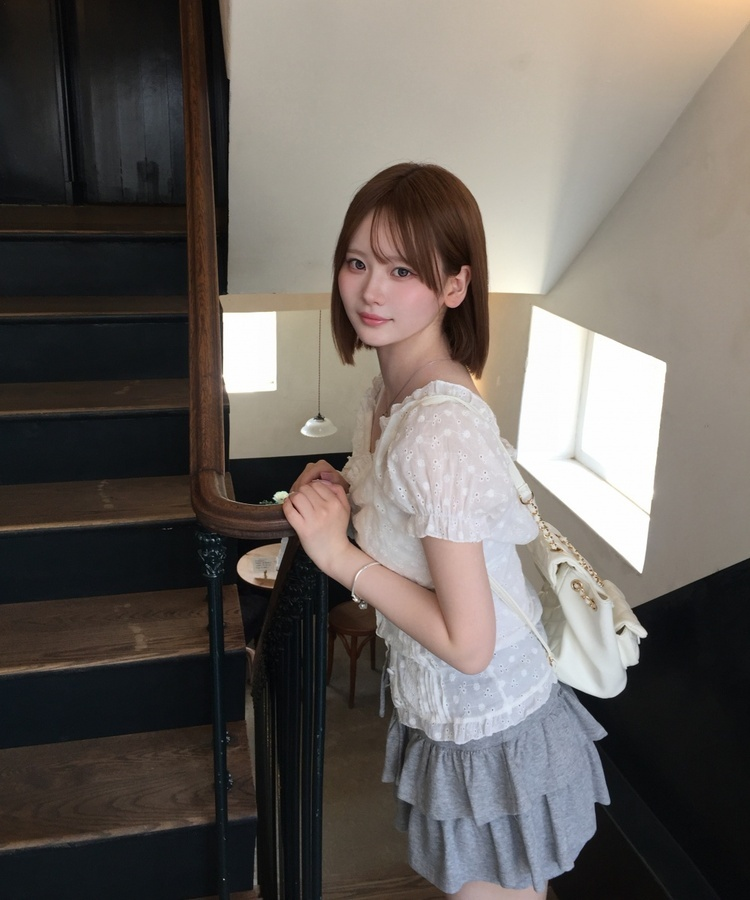 퀼팅 미니 백팩 아이보리