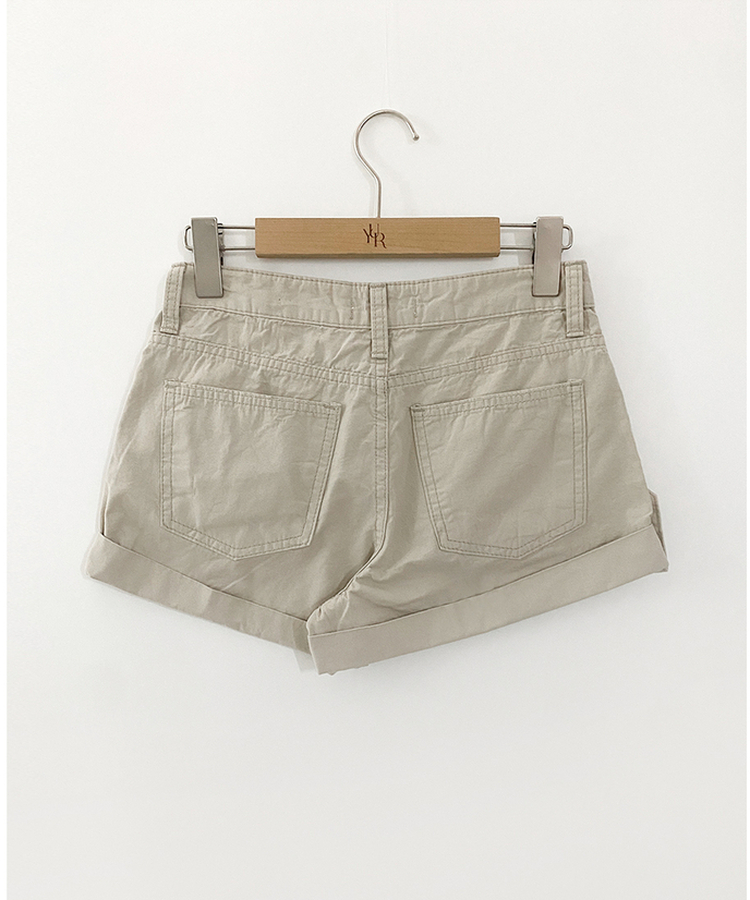 ロールアップショートパンツ