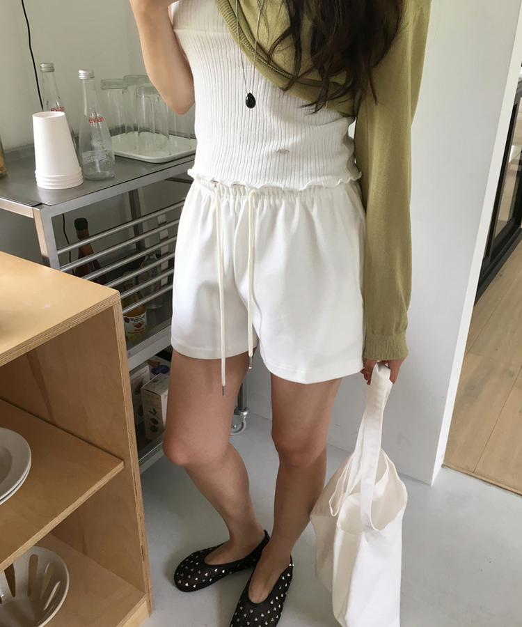 スウェットショートパンツ(5color)｜ショートパンツ｜韓国ファッション