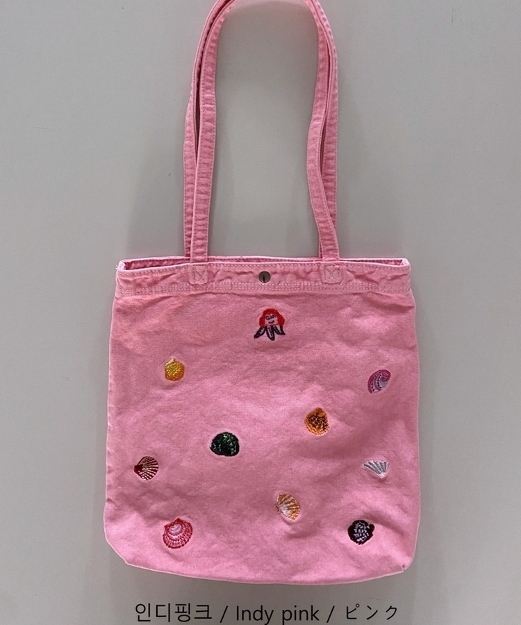 刺繍キャンバスショルダーバッグ(7color)