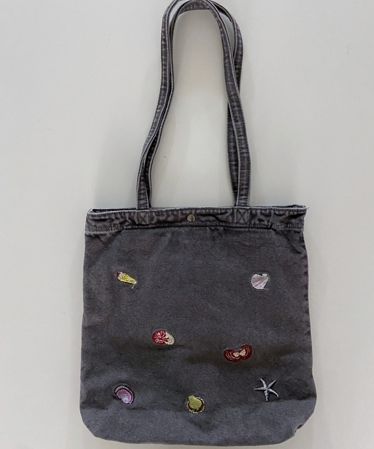 刺繍キャンバスショルダーバッグ(7color)