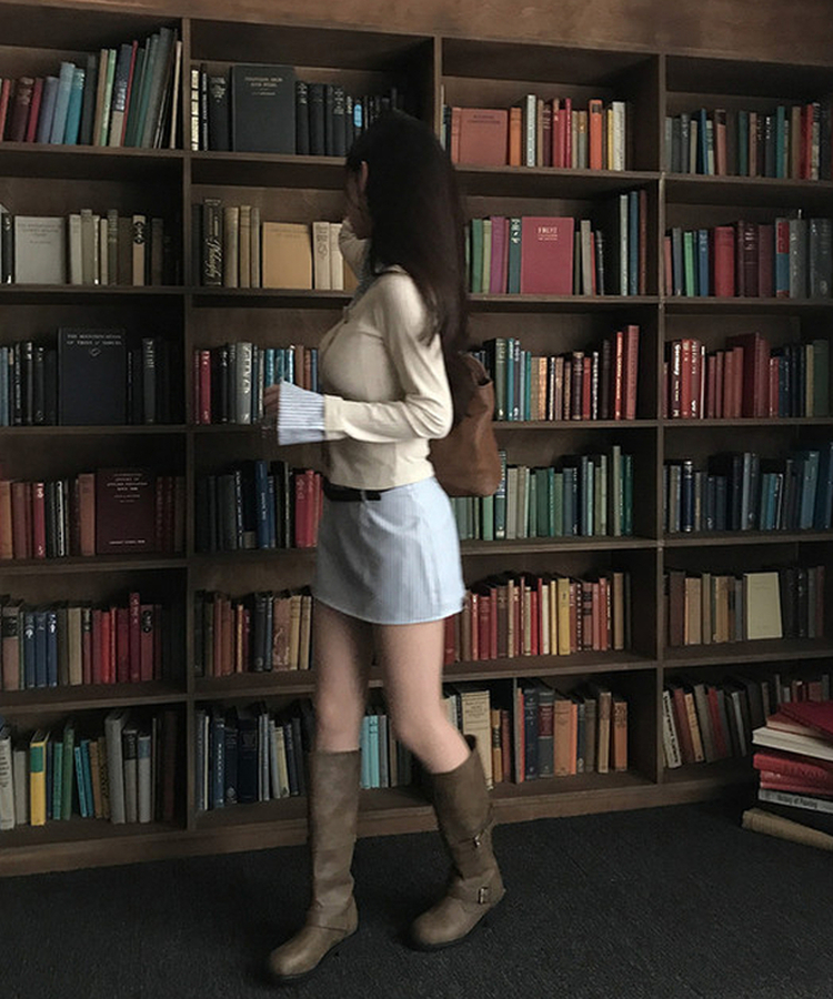 ワイドダブルバックルブーツ BROWN