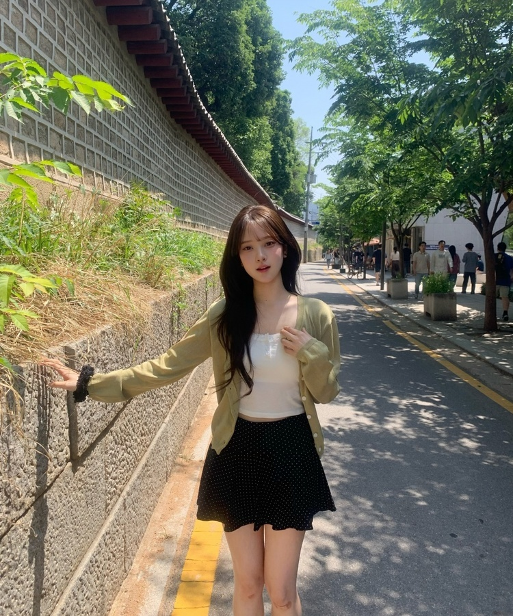 썸머 라운드 가디건 올리브