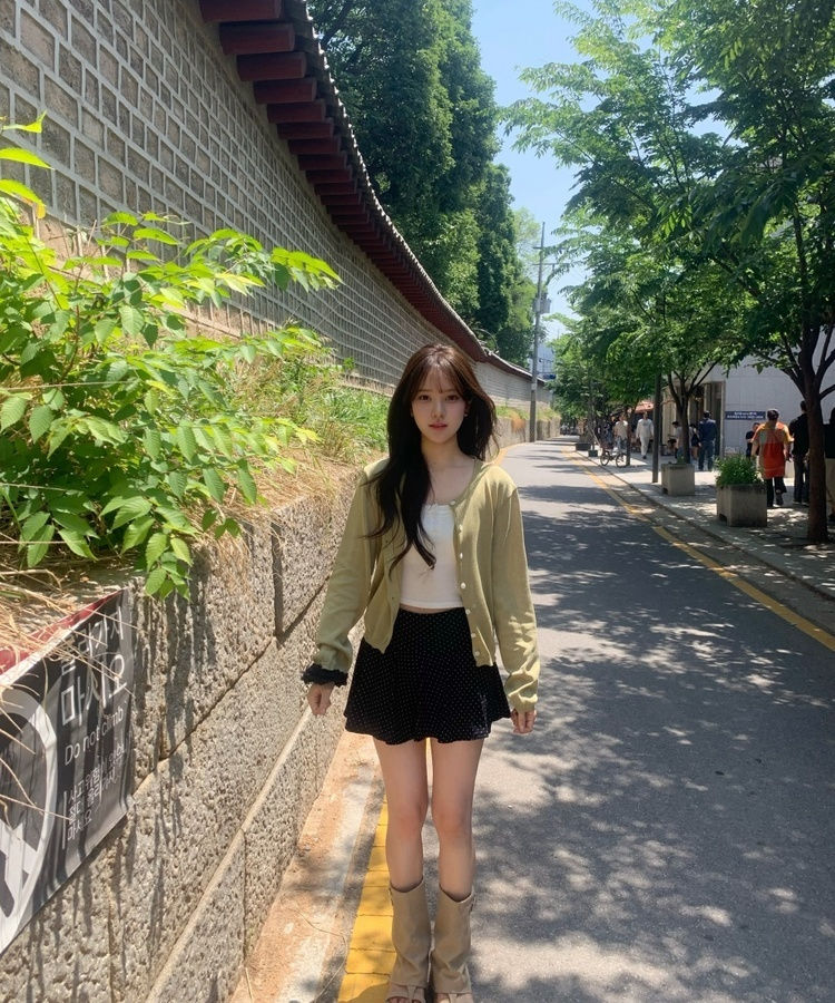 썸머 라운드 가디건 올리브