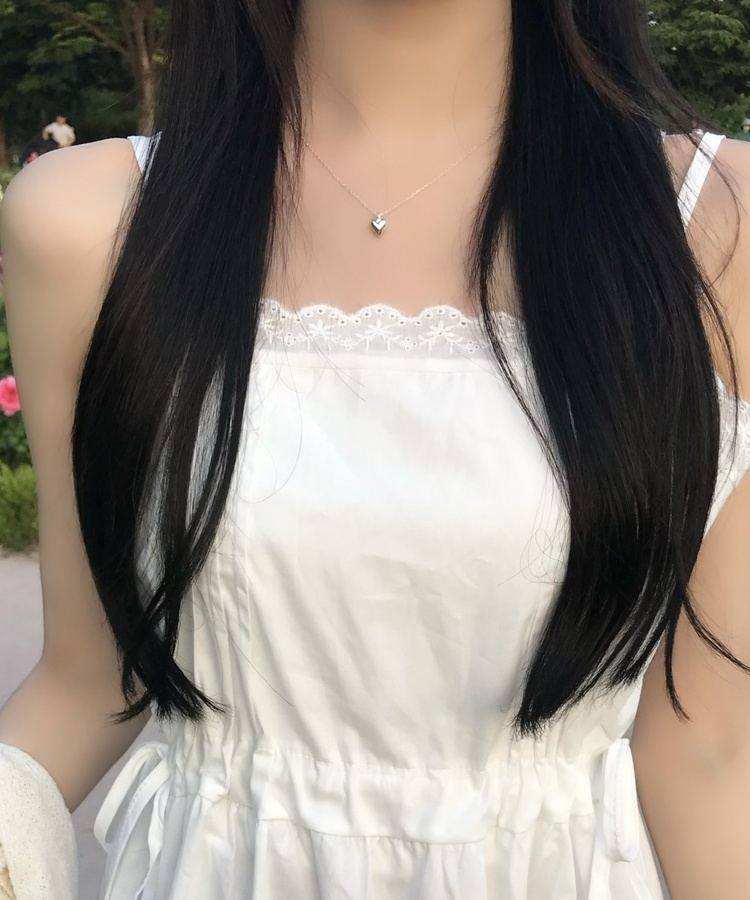 ミニハートネックレス SILVER