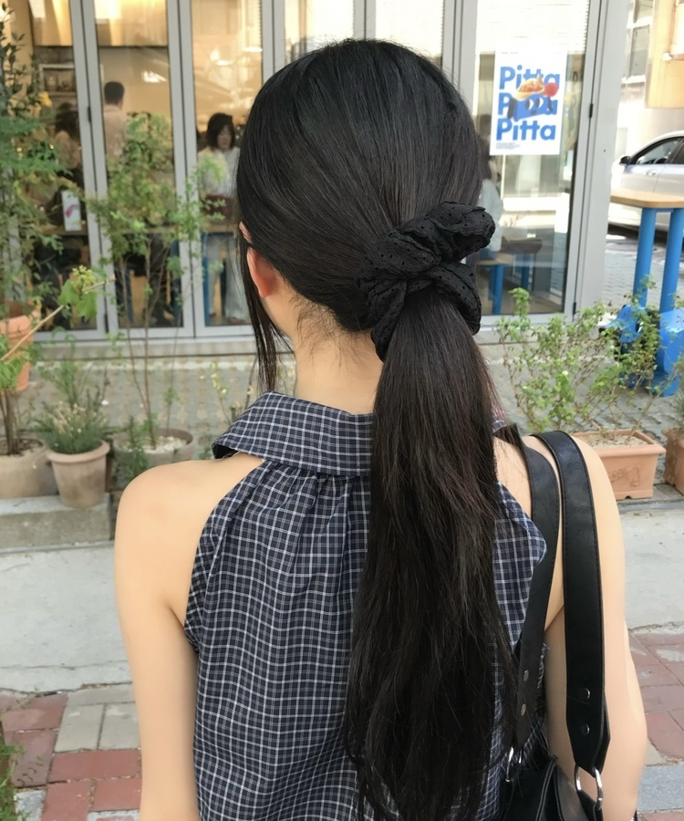 レースシュシュ BLACK