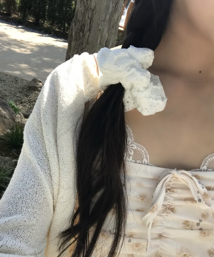 レースシュシュ WHITE