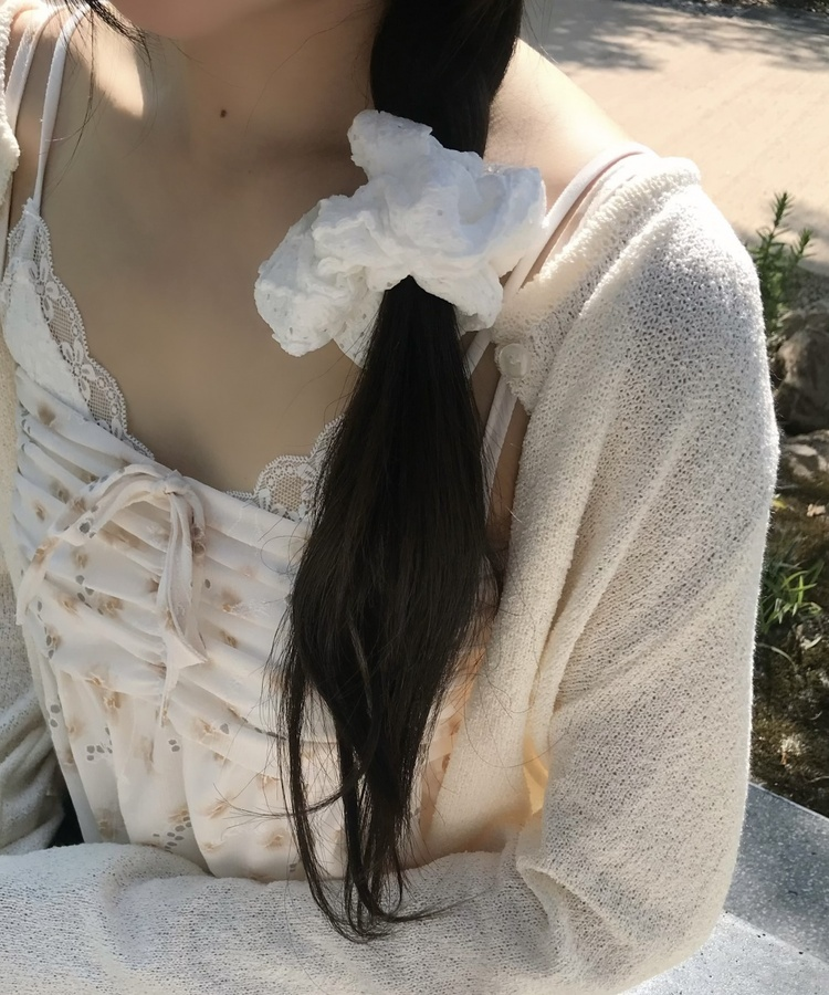 レースシュシュ WHITE