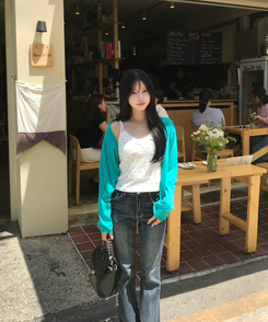 (기장별/골반보정)힙딥커버 히든밴딩 빈티지 워싱 슬림 부츠컷 데님 팬츠 그레이시진청