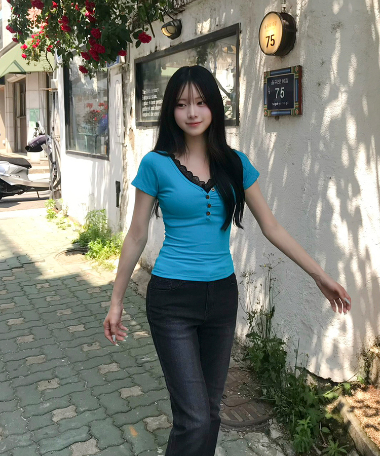 (기장별/골반보정)노튼 힙딥커버 히든밴딩 빈티지 워싱 골반뽕 슬림 부츠컷 데님 팬츠 블랙