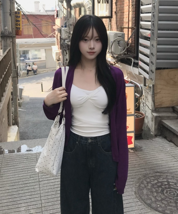 【丈別】サマーワイドデニムパンツ VINTAGE DEEP BLUE