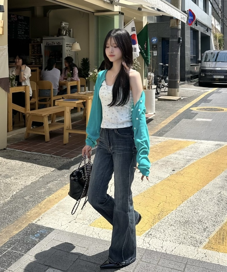 체인 스트랩 미니 백팩 블랙