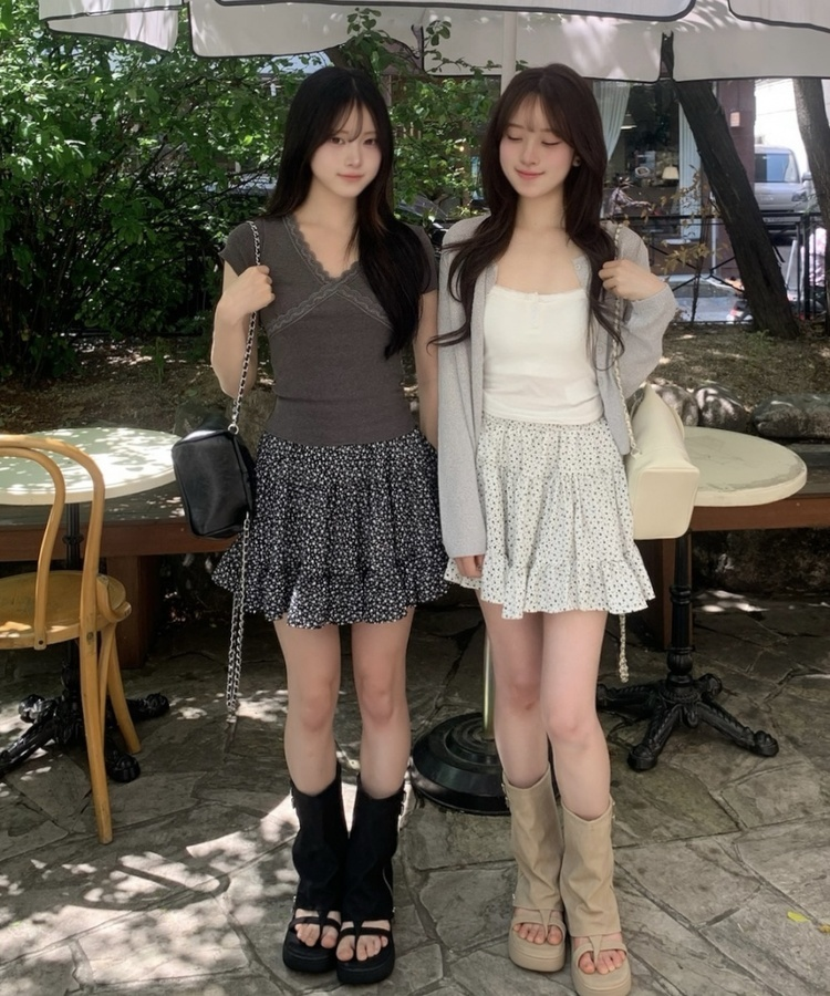 체인 스트랩 미니 백팩 블랙