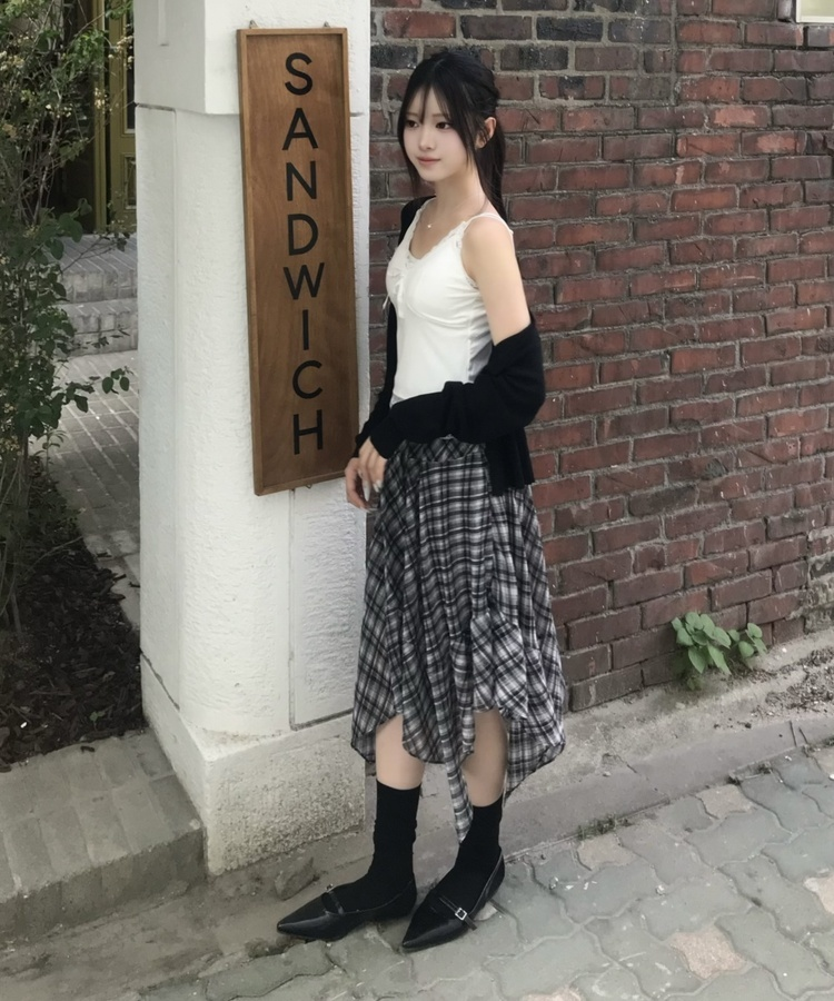 ストラップミュール BLACK