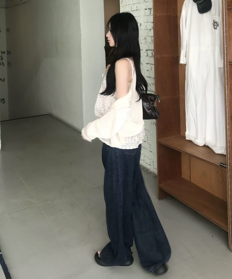 厚底トングサンダル BLACK