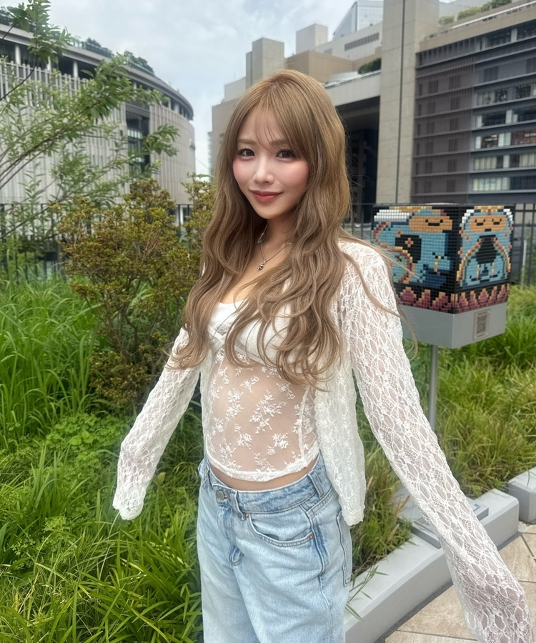시스루 플라워 레이스 뷔스티에 캐미솔 화이트