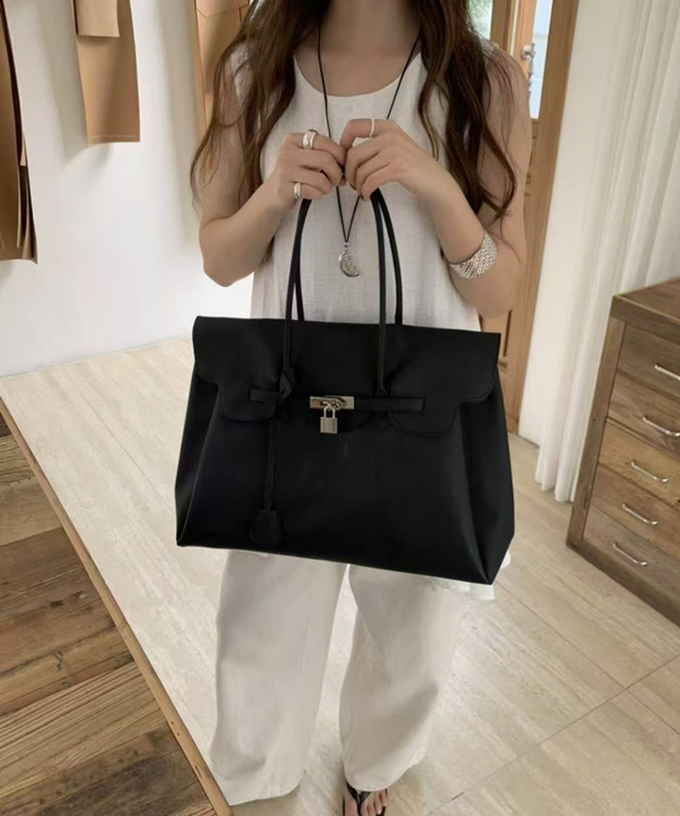 スクエアショルダージェリーバッグ(8color) BLACK