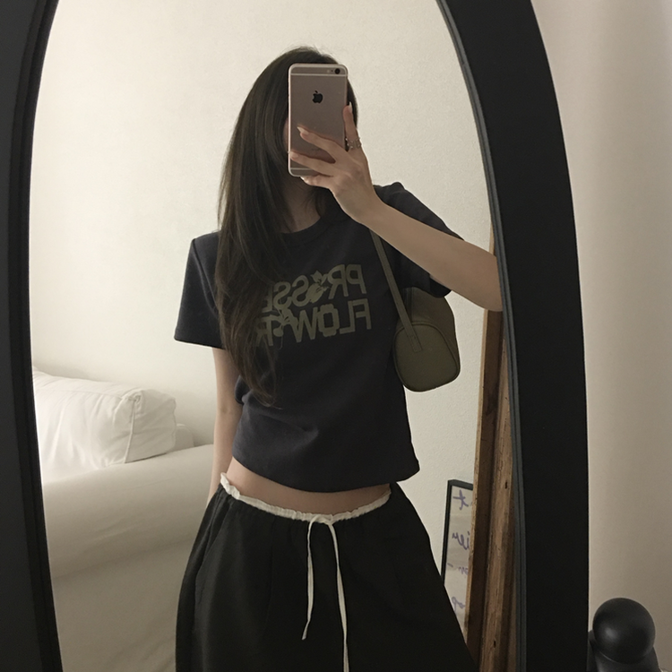 レザーミニスクエアバッグ GREY