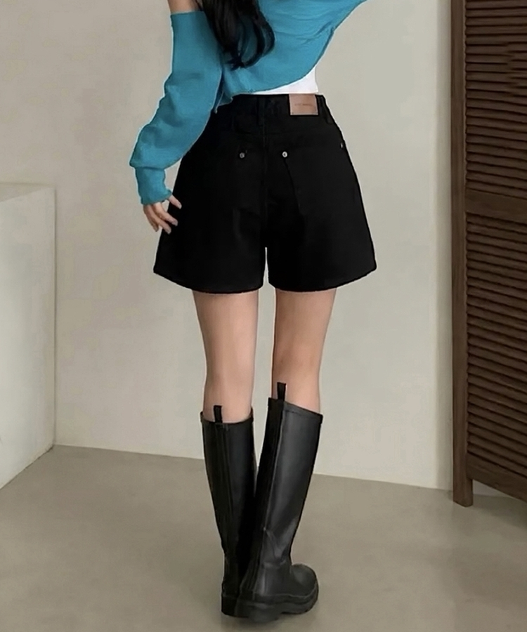 Made 바맛 데일리 코튼 3부 반바지숏팬츠 2color 블랙