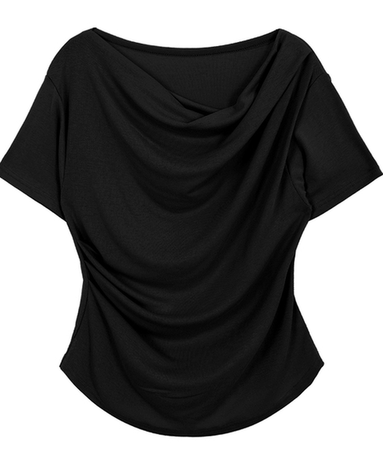 ドレープシャーリングTシャツ