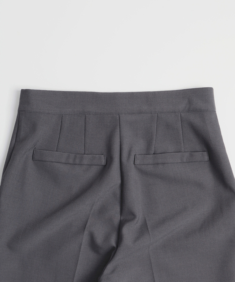 【SET】ブーツカットスラックス ラップスカート