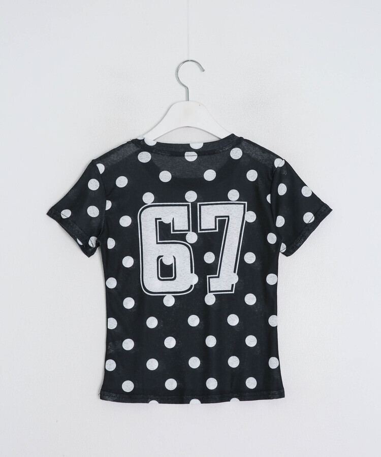 ビッグドットレタリング半袖Tシャツ