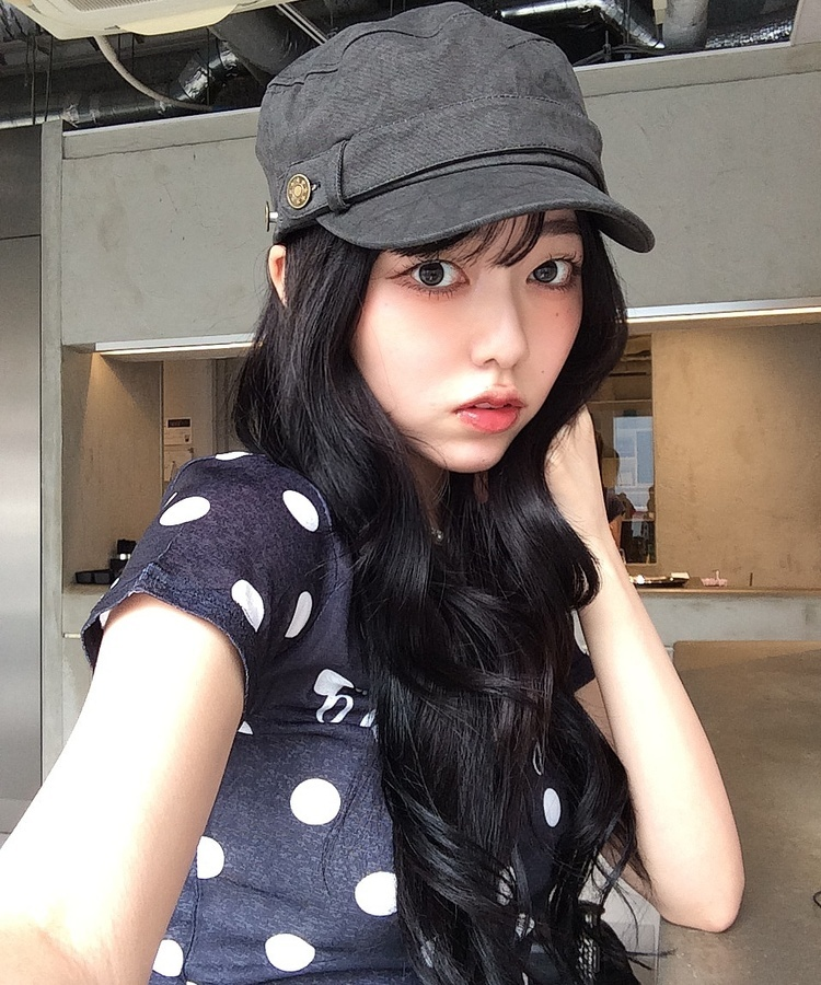 ビッグドットレタリング半袖Tシャツ BLACK